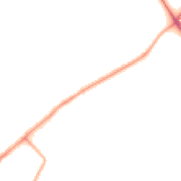 Night-time road noise heatmap for SW17 0AN