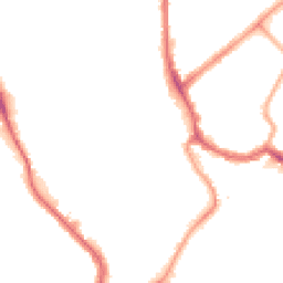 Night-time road noise heatmap for SW17 0AR