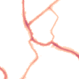 Night-time road noise heatmap for SW17 0AS