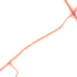 Night-time road noise heatmap for SW17 0AW