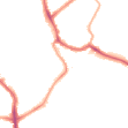Night-time road noise heatmap for SW17 0AX