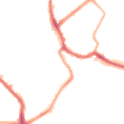 Night-time road noise heatmap for SW17 0AY