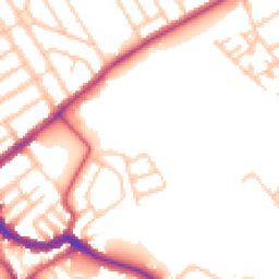 Daytime road noise heatmap for SW17 0BD