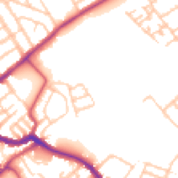 Daytime road noise heatmap for SW17 0BF
