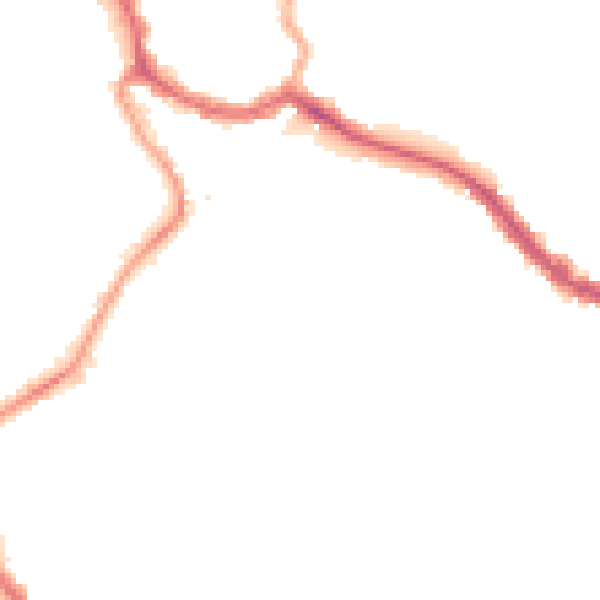 Night-time road noise heatmap for SW17 0BS