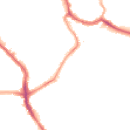 Night-time road noise heatmap for SW17 0BW