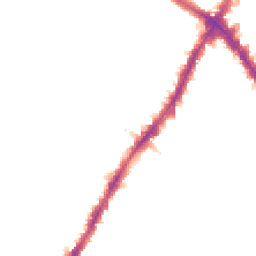 Night-time road noise heatmap for SW17 0DD