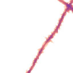 Night-time road noise heatmap for SW17 0DF