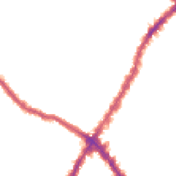 Night-time road noise heatmap for SW17 0DT