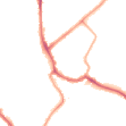 Night-time road noise heatmap for SW17 0JT