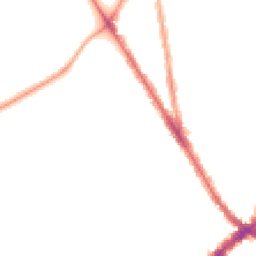 Night-time road noise heatmap for SW17 7DH