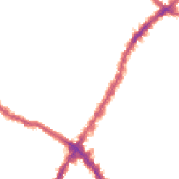 Night-time road noise heatmap for SW17 7EY