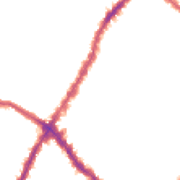 Night-time road noise heatmap for SW17 8SY