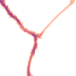 Night-time road noise heatmap for SW17 9JE