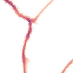 Night-time road noise heatmap for SW17 9JL
