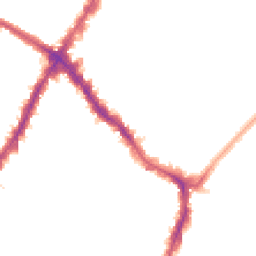 Night-time road noise heatmap for SW17 9PE