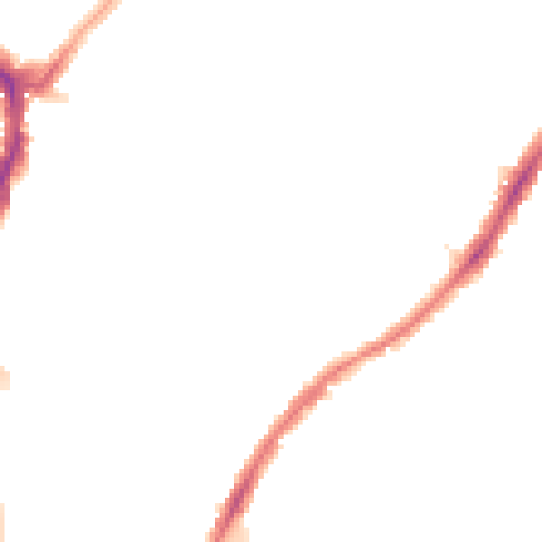 Night-time road noise heatmap for SW17 9RQ