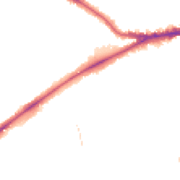 Night-time road noise heatmap for SW18 1LJ