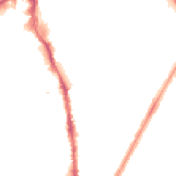 Night-time road noise heatmap for SW18 2BS