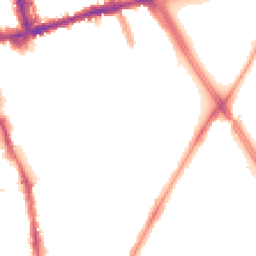 Night-time road noise heatmap for SW18 2DU