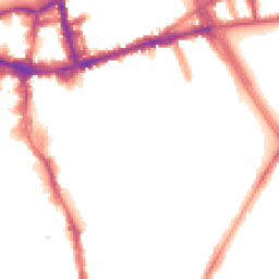 Night-time road noise heatmap for SW18 2LR