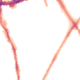 Night-time road noise heatmap for SW18 2RW