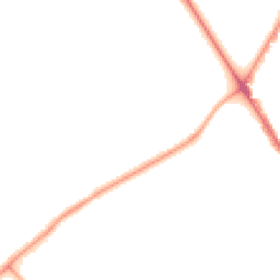 Night-time road noise heatmap for SW18 3JU