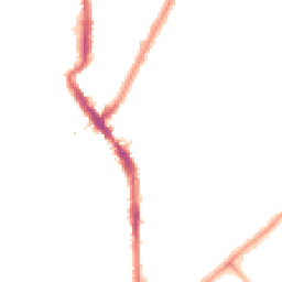 Night-time road noise heatmap for SW18 3NZ