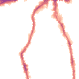 Night-time road noise heatmap for SW18 4AZ