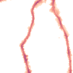 Night-time road noise heatmap for SW18 4BA