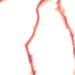 Night-time road noise heatmap for SW18 4PL