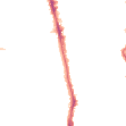 Night-time road noise heatmap for SW18 5AD