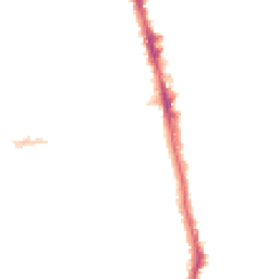 Night-time road noise heatmap for SW18 5AN
