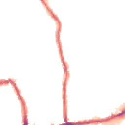 Night-time road noise heatmap for SW19 1AE