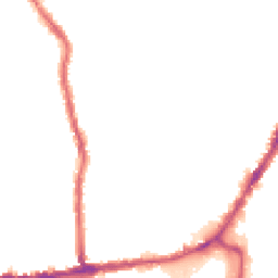 Night-time road noise heatmap for SW19 1AR