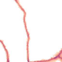 Night-time road noise heatmap for SW19 1AT