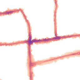 Night-time road noise heatmap for SW19 1AX