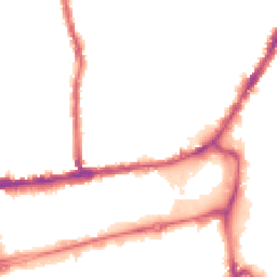 Night-time road noise heatmap for SW19 1BH