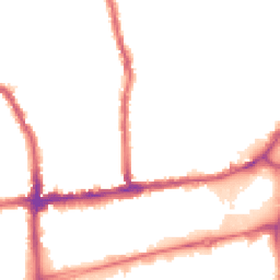 Night-time road noise heatmap for SW19 1BP