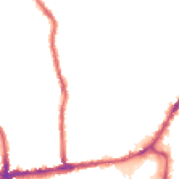 Night-time road noise heatmap for SW19 1DA