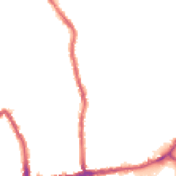 Night-time road noise heatmap for SW19 1DB