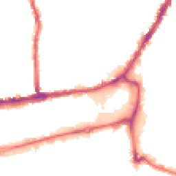 Night-time road noise heatmap for SW19 1DH