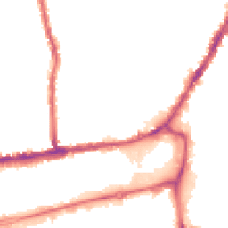 Night-time road noise heatmap for SW19 1DL