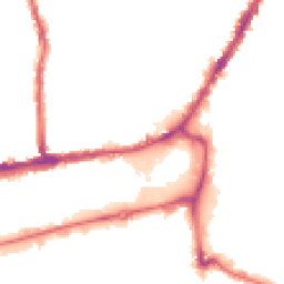 Night-time road noise heatmap for SW19 1DN