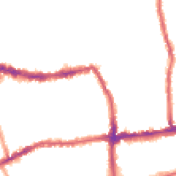 Night-time road noise heatmap for SW19 1SP