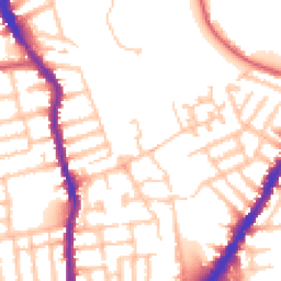 Daytime road noise heatmap for SW19 1UD