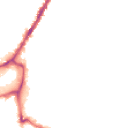 Night-time road noise heatmap for SW19 2EP