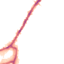 Night-time road noise heatmap for SW19 2ET