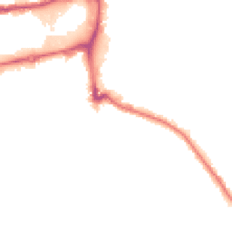 Night-time road noise heatmap for SW19 2FJ