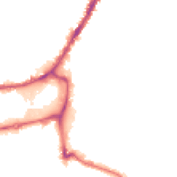 Night-time road noise heatmap for SW19 2NZ